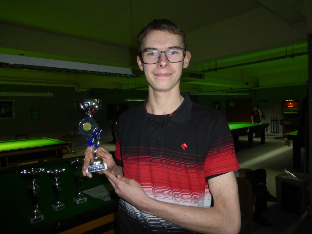 Daniel Walter with his trophy