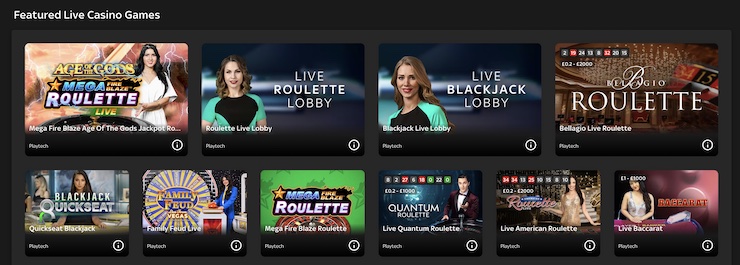 The best online casinos in the UK have slots, table games, and live dealer games.