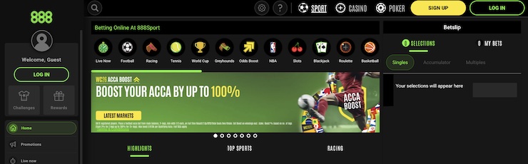 888sport offers a number of different fast withdrawal payment options for sports betting.