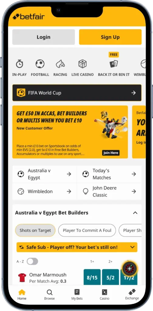 betfair app