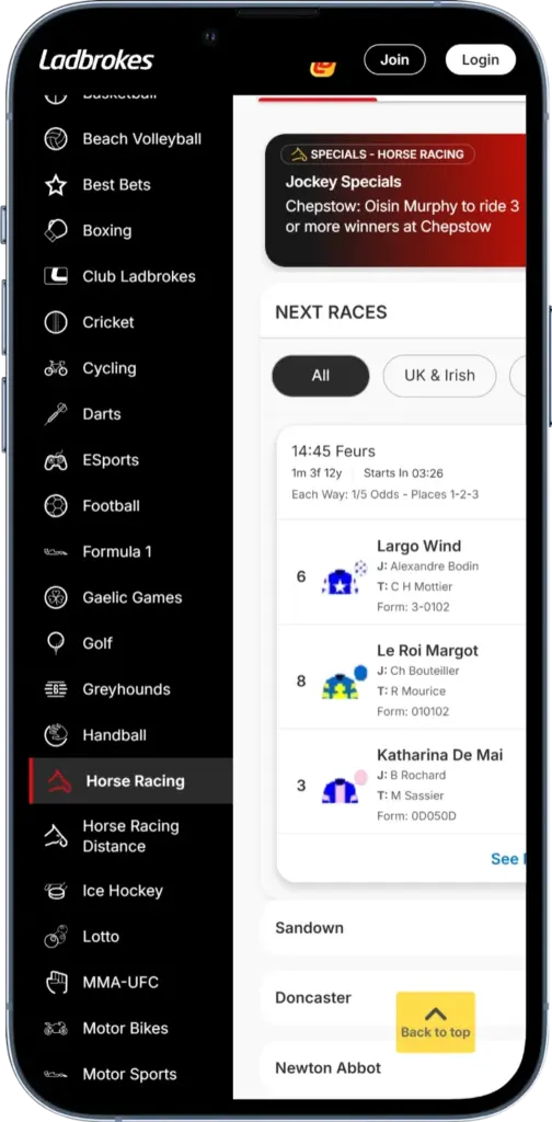 ladbrokes app